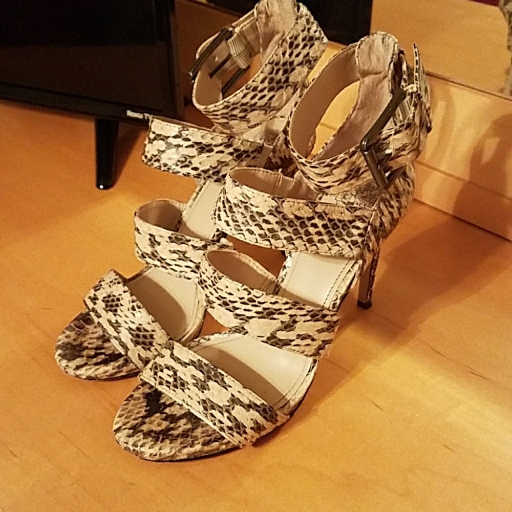 Vince Camuto Snakeskin Sandals